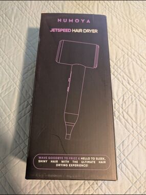 Numoya Hair Dryer - Gray And Pink